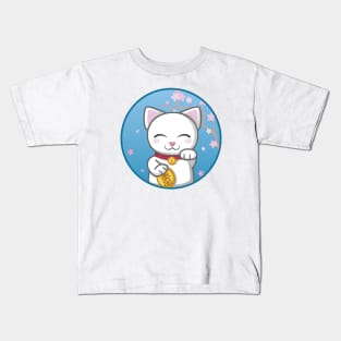 Maneki neko Kids T-Shirt